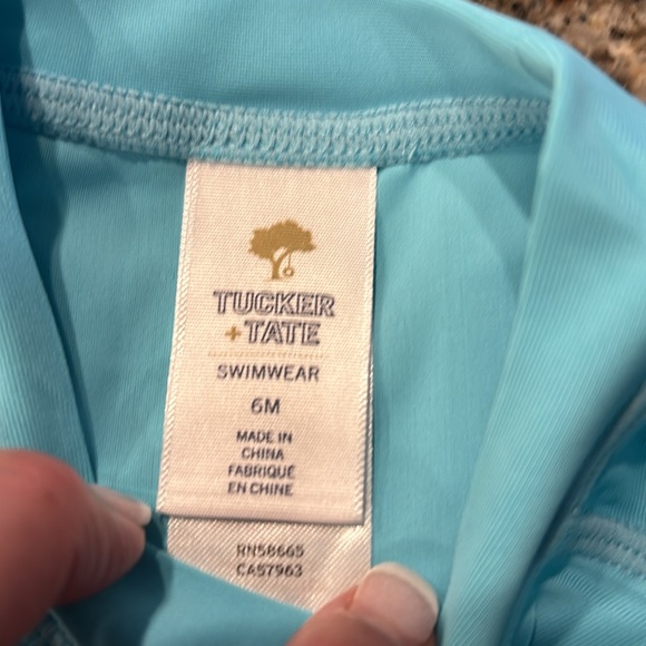 NWT Tucker + Tate UV Protection Swim Top. Size 6 months - Picture 3 of 3